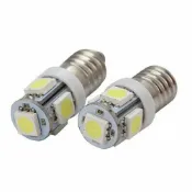 古瓷堂日本回流瓷器 【可開發票】led車燈 t10示寬燈 E10手電筒燈珠燈泡