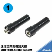 嘉成無線電對講機專賣店 業務型短天線 無線電對講機使用 4cm 迷你短天線 UHF 400-480 MHz