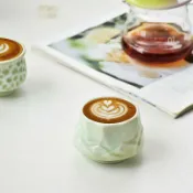 全球選品1館 生活百貨 手作哥窯開片陶瓷咖啡杯手沖品鑑杯系列感官咖啡聞香杯套裝