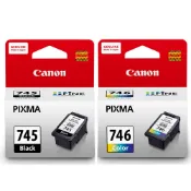 【蝦皮直營】Canon PG-745+CL-746 原廠墨水匣組合(1黑1彩) 廠商直送