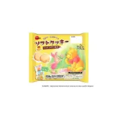 (店+)【Bourbon 北日本】+爆買日本+ 小熊維尼 卡士達布丁風味軟餅乾 138g 家庭包 迪士尼 下午茶點心 日本原裝進口