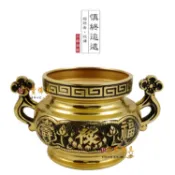 【富貴佛具】3寸8福祿壽祖先爐 3寸2祖先爐(銅製) 贈香灰 公媽爐 祖先爐 祖爐 插香爐 立香爐 公嬤爐 拜公媽 祭祖
