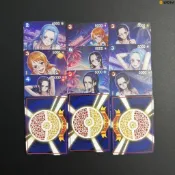 opcg海賊王泳裝夜景收藏卡牌 女帝娜美薇薇羅賓 一套9張 高顏值 中華資源庫