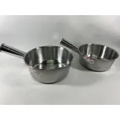 『拔跟麻的大秘寶』430不鏽鋼水杓 21cm 19cm 大 中 台灣製造 水瓢 強力水勺 杓子 白鐵水杓 金屬水