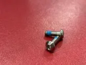 （1組兩根價）SRAM原廠RED前叉卡鉗用鈦螺絲長度15mm最新規格 Flat mount 前夾器卡鉗鎖固星型鈦合金螺絲