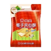 義美 椰子夾心酥 400g【萬家福】