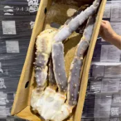【94海鮮】巨無霸生凍帝王蟹腳(鱈場蟹腳) - 2KG/付/紅蟹