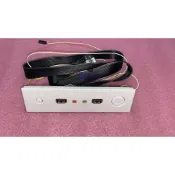全新 5.25吋 主機殼 前置面板 開機面板 USB 2.0 音源孔 電源開關(白色)