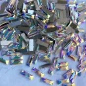 Rainbow Nail施華洛世奇長方AB平底鑽2555 美甲鑽