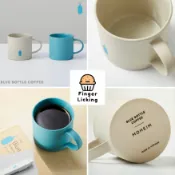舔手指日本小舖 【日本直送】Blue Bottle日本藍瓶 新品 手工 馬克杯 經典款 藍瓶咖啡 咖啡杯 保溫陶瓷杯 收藏系列 正品