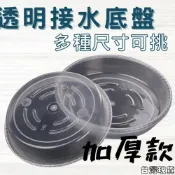 (店+)沐晨植物園｜水盤 底盤 花盆托盤 透明托盤 透明接水盤 盆栽底盤 塑膠托盤 接水盤 花盆底盤 尺寸齊全