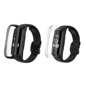 (店+)PC全包電鍍殼 適用 三星 Galaxy Fit2 SM-R220 保護殼 保護套 防塵 防撞 防摔 保護螢幕手錶保護殼 保護套