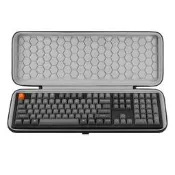 Geekria极客悦耳兼容Keychron K10 HE/K10 Max 104键盘旅行可携式包
