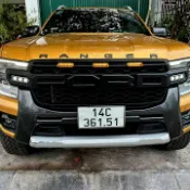 MyRack 車架專家 MRK 皮卡配件 【MRK】FORD RANGER T9前中網 水箱罩-含黃色定位燈 沒亮時是白色燈殼 FG-FR22-9-Y