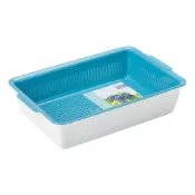 (店+)經典瀝水籃 洗菜籃 雙層滴水籃  碗盤籃 滴水籃