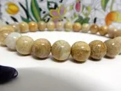 紫愛水晶 ～ 超大手圍福利＊天然珊瑚玉手鍊（菊花玉手鍊） 適中10mm珠 手圍約21.7cm