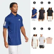  【Adidas 愛迪達】延續款 CLUB 3STR POLO 短袖POLO衫 圓領短袖T恤 男女 A-JN9006 B-JP1802 精選六款