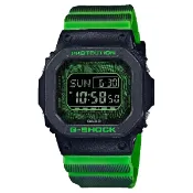 大高雄鐘錶城 CASIO卡西歐 G-SHOCK 經典方形 科幻螢光綠 電子腕表 43.2mm DW-D5600TD-3｜樂天領券現折★全館特惠中★指定刷卡回饋10%