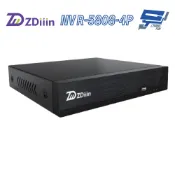 昌運監視器 ZDiiin NVR-5808-4P  NVR網路型錄影主機4PoE 8路8MP/錄8MP(12路5MP)