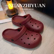 (店+)SOLE 覓暖之緣 洞洞鞋女夏季外穿護士鞋包頭半拖鞋涼鞋防滑百搭拖鞋男士