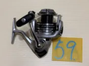 K采潔日本二手外匯釣具 日本製 SHIMANO C3000HG型 二手釣具 捲線器 富士輪 前打輪 編號B59