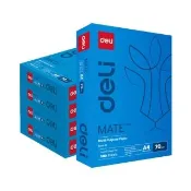 【Deli 得力】MATE Copy 多功能影印紙(A4/70g/500張/5包/箱)