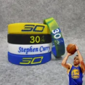 Stephen Curry 簽名運動手環矽膠腕帶