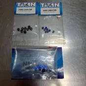 TITAN 鋁合金 2MM 3MM 4MM 5MM 防鬆螺帽 #30020050 51 52 20 30 21 40