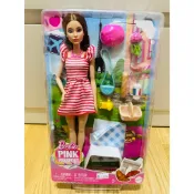 【現貨*】MATTEL Barbie 芭比娃娃 巴黎野餐遊戲組