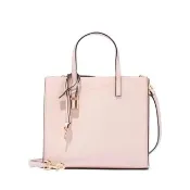 【MARC JACOBS 馬克賈伯】GRIND LADY真皮鎖頭兩用托特包  粉(原廠公司貨)