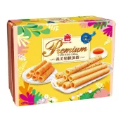 即期品 義美世界風情畫精緻蛋捲禮盒354g/盒 (2026/12/31)付提袋