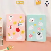 【小新宗教】可愛書衣卡通刺繡毛絨書套包書皮手賬本布藝保護套A5筆記本女士