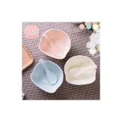 (店+)【蕉蕉購物】【嘿豬豬】陶瓷飯碗組-小(可微波 可烤箱 可愛造型 烤碗 飯碗 湯匙 焗烤碗 環保餐具)