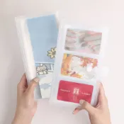 名片收納 收納冊 首飾飾品 卡冊相簿相本 透明鈕扣式 手帳素材 卡片票據 圖鑑 寶可夢卡【BlueCat】【RC4530】