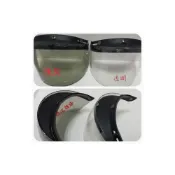 (店+)(含防水條) 抗UV鏡片 快速出貨 台灣製造 透明鏡片 長鏡片 安全帽鏡片 護目鏡 泡泡鏡片 太空鏡片