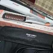 Pingo台灣品工外噴式負離子直髮梳