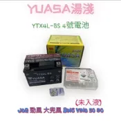 （正廠電瓶）湯淺電池 4號 4L YUASA YTX4L-BS JOG 勁風 大兜風 BWS VINO 50 9