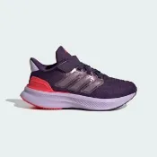 【adidas 愛迪達】ULTRARUN 5 兒童運動鞋(JQ3073 男童/女童 童鞋 中童慢跑鞋 魔鬼氈設計 深紫色系)