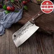 【高品質】鍛打菜刀切片小菜刀中式家用廚房刀具不鏽鋼切片龍泉手工藝老鐵刀
