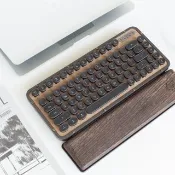 AZIO R.C.K ELWOOD BT 藍牙核桃木短版中文鍵盤PC/MAC