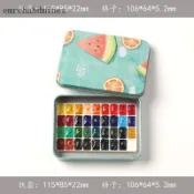 【溫莎牛頓專用】水彩分裝顏料 固體水彩 塊狀水彩 初學入門 美術生 24色 36色 0.5ml 1ml 套裝 水彩顏料 