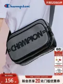 全球選品1館 生活百貨 Champion冠軍單肩包男多口袋相機包休閒斜背背式兩用包包黑色