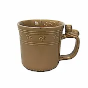 日本shinacasa-立體貓咪馬克杯220ml(棕色)(1入)