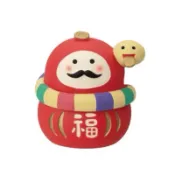 🦀現貨🦀日本 2025年 蛇 DECOLE 招財招福  財運亨通 福蛇達摩擺飾 裝飾 招福 吉祥 守護神