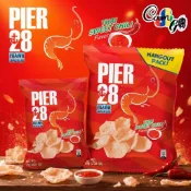 菲律賓 PIER 28 泰式 辣味醬 蝦餅 蝦味餅 PRAWN CRACKERS rebisco 23g 65g