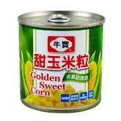【牛寶】甜玉米粒易開罐340g*24