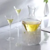 開立發票🔥二合一冰桶醒酒器 紅酒醒酒器 1000ml 冰酒器 分酒器 倒酒器 家用 紅葡萄酒快速 斜口醒酒器 醒酒壺
