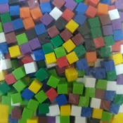 10色1公分1公克方塊 (1000Pcs) 公分公克方塊 教具 USL 遊思樂