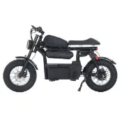 M6電動輔助腳踏車 16吋寬胎 500W電機 復古造型(電動車 自行車 腳踏車)