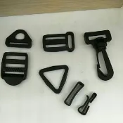 塑鋼扣具 2.5cm 插扣 日型環 口環 束扣 三角調整環 D環 勾扣  2.5公分 愛心手工材料鋪